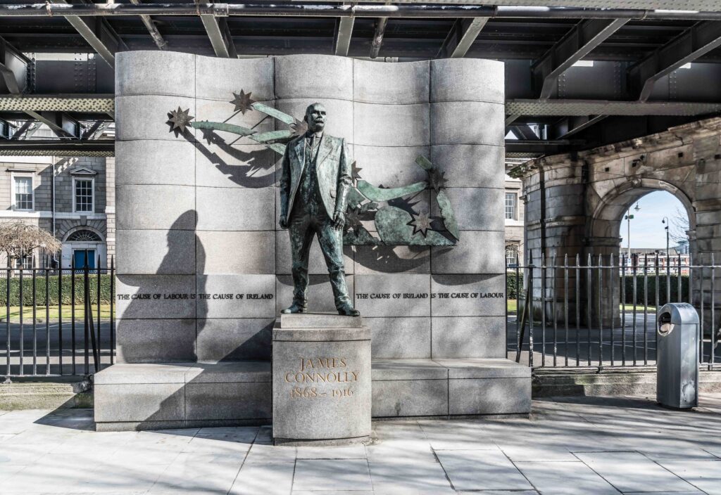 Wikicommons - EASTER WEEKEND IN DUBLIN (JAMES CONNOLLY 5 JUNE 1868 - 12 MAY 1916)